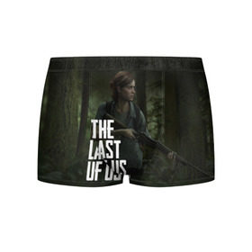 Мужские трусы 3D с принтом THE LAST OF US в городе Новоалтайск, 50% хлопок, 50% полиэстер | классическая посадка, на поясе мягкая тканевая резинка | gamer | player | stels | the last of us | the last of us part 2 | бегун | джоэл | каннибалы | охотники | сталкер | топляк | цикады | щелкун | элли