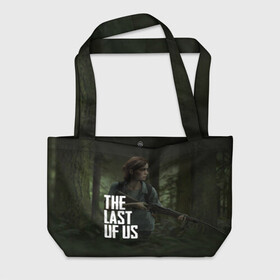 Пляжная сумка 3D с принтом THE LAST OF US ЭЛЛИ | ОДНИ ИЗ НАС ELLIE в городе Новоалтайск, 100% полиэстер | застегивается на металлическую кнопку; внутренний карман застегивается на молнию. Стенки укреплены специальным мягким материалом, чтобы защитить содержимое от несильных ударов
 | gamer | player | stels | the last of us | the last of us part 2 | бегун | джоэл | каннибалы | охотники | сталкер | топляк | цикады | щелкун | элли