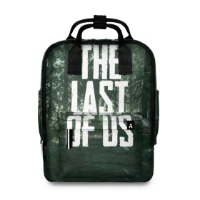 Женский рюкзак 3D с принтом THE LAST OF US в городе Новоалтайск, 100% полиэстер | лямки с регулируемой длиной, сверху ручки, чтобы рюкзак нести как сумку. Основное отделение закрывается на молнию, как и внешний карман. Внутри два дополнительных кармана, один из которых закрывается на молнию. По бокам два дополнительных кармашка, куда поместится маленькая бутылочка
 | gamer | player | stels | the last of us | the last of us part 2 | бегун | джоэл | каннибалы | охотники | сталкер | топляк | цикады | щелкун | элли
