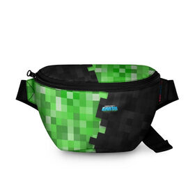 Поясная сумка 3D с принтом Minecraft EARTH в городе Новоалтайск, 100% полиэстер | плотная ткань, ремень с регулируемой длиной, внутри несколько карманов для мелочей, основное отделение и карман с обратной стороны сумки застегиваются на молнию | craft | creeper | earth | game | green | logo | mine | minecraft | mobile | online | world | зеленый | земля | зомби | игра | крипер | лого | майкрафт | майнкрафт | мир | мобайл | онлайн | планета | синий | текстура