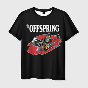 Мужская футболка 3D с принтом Offspring в городе Новоалтайск, 100% полиэфир | прямой крой, круглый вырез горловины, длина до линии бедер | Тематика изображения на принте: offspring | ofspring | punk | rock | the offspring | группы | музыка | офспринг | оффспринг | панк | рок
