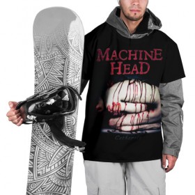 Накидка на куртку 3D с принтом Machine Head в городе Новоалтайск, 100% полиэстер |  | heavy metal | machine head | metal | грув метал | группы | метал | музыка | рок | трэш метал | хэви метал