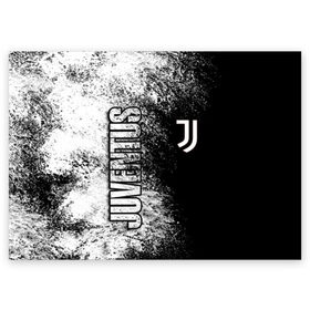 Поздравительная открытка с принтом JUVENTUS SPORT в городе Новоалтайск, 100% бумага | плотность бумаги 280 г/м2, матовая, на обратной стороне линовка и место для марки
 | Тематика изображения на принте: juventus | sport | италия | спорт | футбол | футбольный клуб | ювента | ювента спорт | ювентус