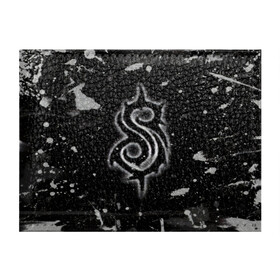 Обложка для студенческого билета с принтом Slipknot. в городе Новоалтайск, натуральная кожа | Размер: 11*8 см; Печать на всей внешней стороне | 3d | slipknot | абстракция | брызги красок | гранж | лого | логотип | металл | музыка | ню метал группа | рок | слипкнот | текстура | эмблема