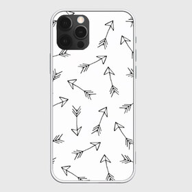 Чехол для iPhone 12 Pro Max с принтом Стрелы в городе Новоалтайск, Силикон |  | arrows | geometry | pattern | америка | белая | геометрия | индейцы | паттерн | стрелы