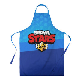Фартук 3D с принтом BRAWL STARS в городе Новоалтайск, 100% полиэстер | общий размер — 65 х 85 см, ширина нагрудника — 26 см, горловина — 53 см, длина завязок — 54 см, общий обхват в поясе — 173 см. Принт на завязках и на горловине наносится с двух сторон, на основной части фартука — только с внешней стороны | brawl | bull | colt | crow | el primo | game | games | leon | moba | online | penny | poco | shelly | spike | star | stars | wanted | брав | бравл | браво | звезда | звезды | игра | игры | лого | моба | онлайн | старс