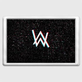 Магнит 45*70 с принтом ALAN WALKER GLITCH в городе Новоалтайск, Пластик | Размер: 78*52 мм; Размер печати: 70*45 | Тематика изображения на принте: alan walker | aw | electro | electro music | glitch | music | space | алан уокер | космос | музыка | музыкант | электро | электронная музыка