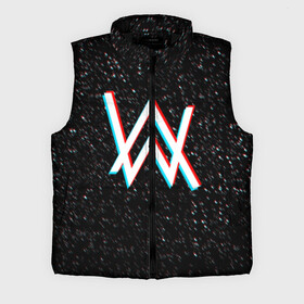 Мужской жилет утепленный 3D с принтом ALAN WALKER GLITCH в городе Новоалтайск,  |  | alan walker | aw | electro | electro music | glitch | music | space | алан уокер | космос | музыка | музыкант | электро | электронная музыка
