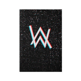 Обложка для паспорта матовая кожа с принтом ALAN WALKER GLITCH в городе Новоалтайск, натуральная матовая кожа | размер 19,3 х 13,7 см; прозрачные пластиковые крепления | Тематика изображения на принте: alan walker | aw | electro | electro music | glitch | music | space | алан уокер | космос | музыка | музыкант | электро | электронная музыка