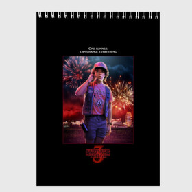 Скетчбук с принтом Dustin Stranger Things 3 в городе Новоалтайск, 100% бумага
 | 48 листов, плотность листов — 100 г/м2, плотность картонной обложки — 250 г/м2. Листы скреплены сверху удобной пружинной спиралью | 11 | 3 | dustin | eleven | lucas | mike | netflix | stranger | things | дастин | дела | крайне | лукас | майк | нетфликс | новый | оди | одиннадцать | очень | сезон | события | странные