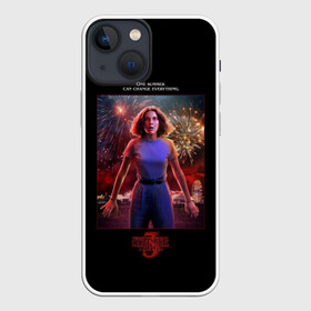 Чехол для iPhone 13 mini с принтом Eleven Stranger Things 3 в городе Новоалтайск,  |  | 11 | 3 | dustin | eleven | lucas | mike | netflix | stranger | things | дастин | дела | крайне | лукас | майк | нетфликс | новый | оди | одиннадцать | очень | сезон | события | странные