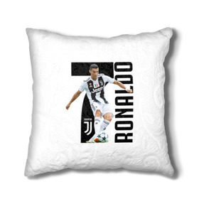 Подушка 3D с принтом Ronaldo the best в городе Новоалтайск, наволочка – 100% полиэстер, наполнитель – холлофайбер (легкий наполнитель, не вызывает аллергию). | состоит из подушки и наволочки. Наволочка на молнии, легко снимается для стирки | calcio | club | cr7 | cristiano ronaldo | dybala | football | full highlights | goals | highlights | italia | juventus | napoli | roma | serie a | белый | италия | клуб | форма | черный | ювентус