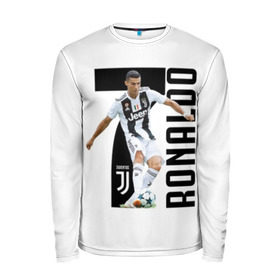 Мужской лонгслив 3D с принтом Ronaldo the best в городе Новоалтайск, 100% полиэстер | длинные рукава, круглый вырез горловины, полуприлегающий силуэт | calcio | club | cr7 | cristiano ronaldo | dybala | football | full highlights | goals | highlights | italia | juventus | napoli | roma | serie a | белый | италия | клуб | форма | черный | ювентус