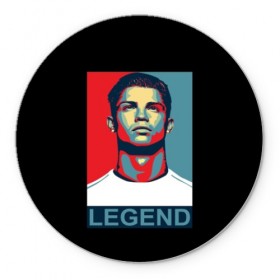 Коврик для мышки круглый с принтом Ronaldo the best в городе Новоалтайск, резина и полиэстер | круглая форма, изображение наносится на всю лицевую часть | Тематика изображения на принте: calcio | club | cr7 | cristiano ronaldo | dybala | football | full highlights | goals | highlights | italia | juventus | napoli | roma | serie a | белый | италия | клуб | форма | черный | ювентус