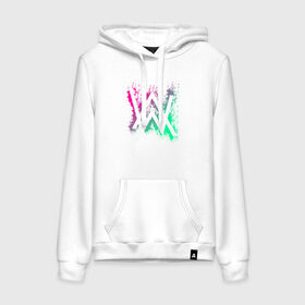 Женская толстовка хлопок с принтом ALAN WALKER в городе Новоалтайск, френч-терри, мягкий теплый начес внутри (100% хлопок) | карман-кенгуру, эластичные манжеты и нижняя кромка, капюшон с подкладом и шнурком | alan walker | aw | electro | electro music | music | алан уокер | музыка | музыкант | электро | электронная музыка