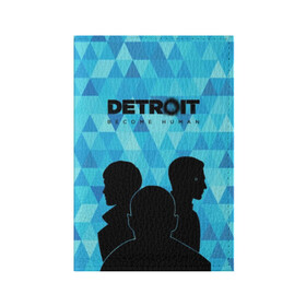 Обложка для паспорта матовая кожа с принтом Detroit: Become Human. в городе Новоалтайск, натуральная матовая кожа | размер 19,3 х 13,7 см; прозрачные пластиковые крепления | Тематика изображения на принте: become human | connor | dbh | dbhpk19 | detroit | detroit city | абстракция | анимация | геометрия | детройт | игра | коннор | надпись | силуэт | стать человеком | текстура | треугольник | треугольники