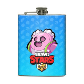 Фляга с принтом Sakura Spike - BRAWL STARS в городе Новоалтайск, металлический корпус | емкость 0,22 л, размер 125 х 94 мм. Виниловая наклейка запечатывается полностью | brawl | bull | colt | crow | el primo | game | games | leon | moba | online | penny | poco | sakura | shelly | spike | star | stars | wanted | брав | бравл | браво | звезда | звезды | игра | игры | онлайн | старс