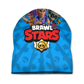 Шапка 3D с принтом BRAWL STARS в городе Новоалтайск, 100% полиэстер | универсальный размер, печать по всей поверхности изделия | android | brawl stars | bull | colt | games | mobile game | stars | берли | бо | брок | ворон | джесси | динамайк | дэррил | игры | кольт | леон | мобильные игры | мортис | нита | пайпер | пенни | поко | пэм | рикошет | спайк | тара | фрэн