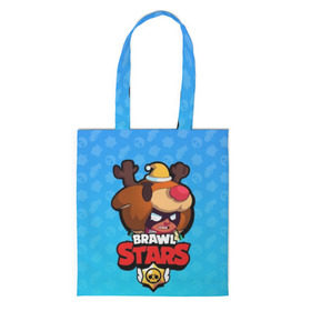 Сумка 3D повседневная с принтом Nita - BRAWL STARS в городе Новоалтайск, 100% полиэстер | Плотность: 200 г/м2; Размер: 34×35 см; Высота лямок: 30 см | brawl | bull | colt | crow | el primo | game | games | leon | moba | nita | online | penny | poco | shelly | spike | star | stars | wanted | брав | бравл | браво | звезда | звезды | игра | игры | онлайн | старс