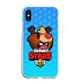 Чехол для iPhone XS Max матовый с принтом Nita - BRAWL STARS в городе Новоалтайск, Силикон | Область печати: задняя сторона чехла, без боковых панелей | brawl | bull | colt | crow | el primo | game | games | leon | moba | nita | online | penny | poco | shelly | spike | star | stars | wanted | брав | бравл | браво | звезда | звезды | игра | игры | онлайн | старс