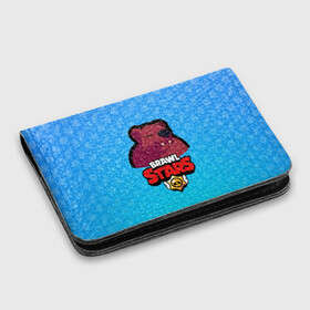 Картхолдер с принтом с принтом Bear - BRAWL STARS в городе Новоалтайск, натуральная матовая кожа | размер 7,3 х 10 см; кардхолдер имеет 4 кармана для карт; | bear | brawl | bull | colt | crow | el primo | game | games | leon | moba | online | penny | poco | shelly | spike | star | stars | wanted | брав | бравл | браво | звезда | звезды | игра | игры | моба | онлайн | старс