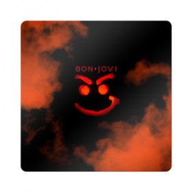 Магнит виниловый Квадрат с принтом Bon Jovi в городе Новоалтайск, полимерный материал с магнитным слоем | размер 9*9 см, закругленные углы | Тематика изображения на принте: bon jovi | альбом | арена | бон | бон джови | глэм | группа | джови | джон | метал | музыка | надпись | песни | поп | попрок | рок | рокер | смайл | солист | софт | стена | хард | хеви | хевиметал