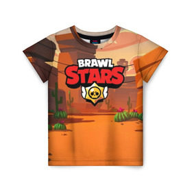 Детская футболка 3D с принтом BRAWL STARS (Карта) в городе Новоалтайск, 100% гипоаллергенный полиэфир | прямой крой, круглый вырез горловины, длина до линии бедер, чуть спущенное плечо, ткань немного тянется | brawl | bull | colt | crow | el primo | game | games | leon | moba | online | penny | poco | shelly | spike | star | stars | wanted | брав | бравл | браво | звезда | звезды | игра | игры | лого | моба | онлайн | старс