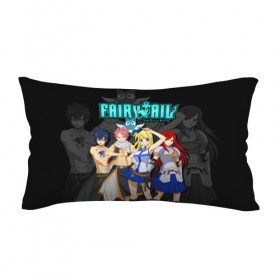 Подушка 3D антистресс с принтом Fairy Tail в городе Новоалтайск, наволочка — 100% полиэстер, наполнитель — вспененный полистирол | состоит из подушки и наволочки на молнии | fairy tail | аниме | грей | легенда о хвосте феи | люси | манга | нацу | сказка о хвосте феи | хвост феи | хэппи | эрза