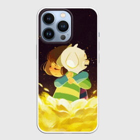 Чехол для iPhone 13 Pro с принтом Фриск и Азриэль   UNDERTALE в городе Новоалтайск,  |  | Тематика изображения на принте: annoying | asriel | chara | dog | frisk | game | games | papyrus | sans | tale | under | undertale | азриэль | андертейл | игра | игры | надоедливая | надоедливые | папирус | санс | собака | собаки | фриск | чара