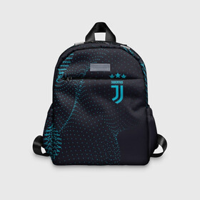 Детский рюкзак 3D с принтом Juventus в городе Новоалтайск, 100% полиэстер | лямки с регулируемой длиной, сверху петелька, чтобы рюкзак можно было повесить на вешалку. Основное отделение закрывается на молнию, как и внешний карман. Внутри дополнительный карман. По бокам два дополнительных кармашка | Тематика изображения на принте: calcio | club | cr7 | cristiano ronaldo | dybala | football | full highlights | goals | highlights | italia | juventus | napoli | roma | serie a | белый | италия | клуб | форма | черный | ювентус