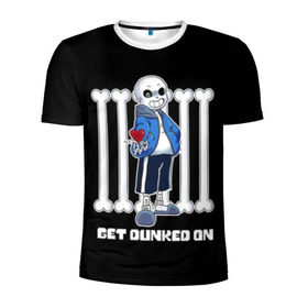 Мужская футболка 3D спортивная с принтом Undertale в городе Новоалтайск, 100% полиэстер с улучшенными характеристиками | приталенный силуэт, круглая горловина, широкие плечи, сужается к линии бедра | animation | chara | comic | dub | flowey | frisk | megalovania | papyrus | sans | undertale comic dub | андертейл | папирус | подземная | санс | сказка