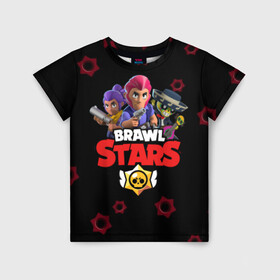 Детская футболка 3D с принтом BRAWL STARS - COLT в городе Новоалтайск, 100% гипоаллергенный полиэфир | прямой крой, круглый вырез горловины, длина до линии бедер, чуть спущенное плечо, ткань немного тянется | android | brawl stars | bull | colt | games | mobile game | stars | берли | бо | брок | ворон | джесси | динамайк | дэррил | игры | кольт | леон | мобильные игры | мортис | нита | пайпер | пенни | поко | пэм | рикошет | спайк | тара | фрэн