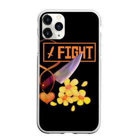 Чехол для iPhone 11 Pro матовый с принтом FIGHT в городе Новоалтайск, Силикон |  | alphys | animation | asriel | comic dub | comic dubs | deltarune | gaming | toriel | undertale | андертеил | история | подземная | фриск | чай тв | чара
