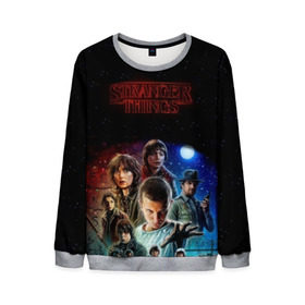Мужской свитшот 3D с принтом Stranger Things в городе Новоалтайск, 100% полиэстер с мягким внутренним слоем | круглый вырез горловины, мягкая резинка на манжетах и поясе, свободная посадка по фигуре | netflix | stranger | stranger things | things | из сериалов | из фильмов | модные | нетфликс | очень странные дела | прикольные | сериал | сериалы | странные дела | фильмы