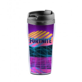 Термокружка-непроливайка с принтом Fortnite (Кровавые Звезды). в городе Новоалтайск, внутренняя часть — пищевой пластик, наружная часть — прозрачный пластик, между ними — полиграфическая вставка с рисунком | объем — 350 мл, герметичная крышка | 3d | fortnite | абстракция | дизайн | звезды | игра | искусство | космос | кровавые звезды | линии | луна | надпись | стиль | текстура | эмблема