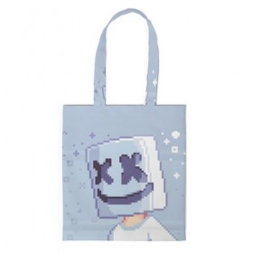 Сумка 3D повседневная Marshmello Pixel: в городе Новоалтайск, 100% полиэстер | Плотность: 200 г/м2; Размер: 34×35 см; Высота лямок: 30 см | fortnite | joytime | marshmallow | marshmello | маршмелло | маршмеллоу | фортнайт
