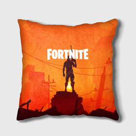 Подушка 3D с принтом Fortnite. в городе Новоалтайск, наволочка – 100% полиэстер, наполнитель – холлофайбер (легкий наполнитель, не вызывает аллергию). | состоит из подушки и наволочки. Наволочка на молнии, легко снимается для стирки | 3d | fortnite | абстракция | дизайн | закат | игра | искусство | минимализм | надпись | оружие | природа | силуэт | текстура