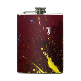Фляга с принтом Juventus (Брызги Красок). в городе Новоалтайск, металлический корпус | емкость 0,22 л, размер 125 х 94 мм. Виниловая наклейка запечатывается полностью | Тематика изображения на принте: 3d | abstract | football | juventus | new | sport | абстракция | брызги красок | вектор | геометрия | лого | логотип | пятна | состав | спорт | текстура | футбол | ювентус