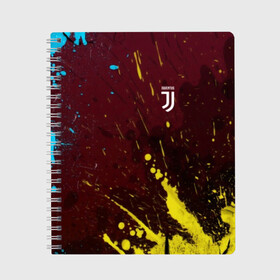Тетрадь с принтом Juventus (Брызги Красок) в городе Новоалтайск, 100% бумага | 48 листов, плотность листов — 60 г/м2, плотность картонной обложки — 250 г/м2. Листы скреплены сбоку удобной пружинной спиралью. Уголки страниц и обложки скругленные. Цвет линий — светло-серый
 | 3d | abstract | football | juventus | new | sport | абстракция | брызги красок | вектор | геометрия | лого | логотип | пятна | состав | спорт | текстура | футбол | ювентус