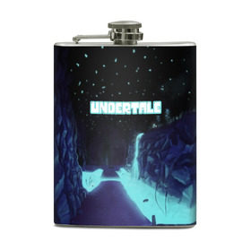 Фляга с принтом UNDERTALE FANTASY в городе Новоалтайск, металлический корпус | емкость 0,22 л, размер 125 х 94 мм. Виниловая наклейка запечатывается полностью | Тематика изображения на принте: game | undertale | азриэль дримурр | альфис | андайн | андертейл | асгор дримурр | добро | дьявол | зло | игра | игры | кости | меттатон | папирус | санс | стрела | ториэль | трезубец | фриск | чара | черный