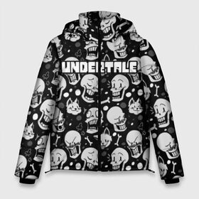 Мужская зимняя куртка 3D с принтом UNDERTALE в городе Новоалтайск, верх — 100% полиэстер; подкладка — 100% полиэстер; утеплитель — 100% полиэстер | длина ниже бедра, свободный силуэт Оверсайз. Есть воротник-стойка, отстегивающийся капюшон и ветрозащитная планка. 

Боковые карманы с листочкой на кнопках и внутренний карман на молнии. | game | undertale | азриэль дримурр | альфис | андайн | андертейл | асгор дримурр | добро | дьявол | зло | игра | игры | кости | меттатон | папирус | санс | стрела | ториэль | трезубец | фриск | чара | черный
