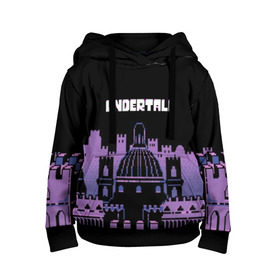 Детская толстовка 3D с принтом UNDERTALE в городе Новоалтайск, 100% полиэстер | двухслойный капюшон со шнурком для регулировки, мягкие манжеты на рукавах и по низу толстовки, спереди карман-кенгуру с мягким внутренним слоем | game | undertale | азриэль дримурр | альфис | андайн | андертейл | асгор дримурр | добро | дьявол | зло | игра | игры | кости | меттатон | папирус | санс | стрела | ториэль | трезубец | фриск | чара | черный