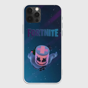 Чехол для iPhone 12 Pro Max с принтом Fortnite x Marshmello (Smail) в городе Новоалтайск, Силикон |  | 3d | fortnite | marshmello | smail | абстракция | дизайн | звезды | игра | искусство | космос | маршмеллоу | надпись | смайл | стиль | текстура | эмблема