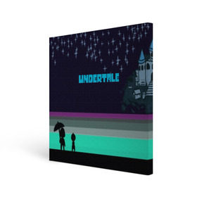 Холст квадратный с принтом UNDERTALE GAME в городе Новоалтайск, 100% ПВХ |  | game | undertale | азриэль дримурр | альфис | андайн | андертейл | асгор дримурр | добро | дьявол | зло | игра | игры | кости | меттатон | папирус | санс | стрела | ториэль | трезубец | фриск | чара | черный