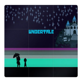 Магнитный плакат 3Х3 с принтом UNDERTALE GAME в городе Новоалтайск, Полимерный материал с магнитным слоем | 9 деталей размером 9*9 см | game | undertale | азриэль дримурр | альфис | андайн | андертейл | асгор дримурр | добро | дьявол | зло | игра | игры | кости | меттатон | папирус | санс | стрела | ториэль | трезубец | фриск | чара | черный