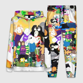 Женский костюм 3D с принтом Undertale allpic в городе Новоалтайск,  |  | game | undertale | азриэль дримурр | альфис | андайн | андертейл | асгор дримурр | добро | дьявол | зло | игра | игры | кости | меттатон | папирус | санс | стрела | ториэль | трезубец | фриск | чара | черный