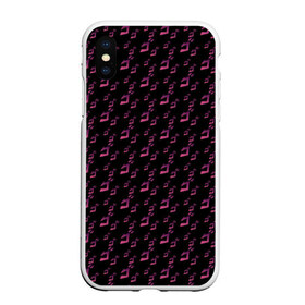 Чехол для iPhone XS Max матовый jojo: в городе Новоалтайск, Силикон | Область печати: задняя сторона чехла, без боковых панелей | jojo | jojo 5 | jojo 5 сезон | jojo menacing
