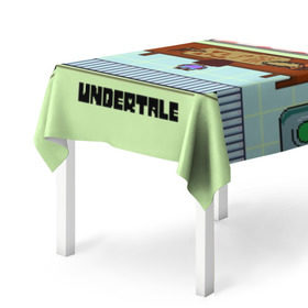 Скатерть 3D с принтом UNDERTALE в городе Новоалтайск, 100% полиэстер (ткань не мнется и не растягивается) | Размер: 150*150 см | game | undertale | азриэль дримурр | альфис | андайн | андертейл | асгор дримурр | добро | дьявол | зло | игра | игры | кости | меттатон | папирус | санс | стрела | ториэль | трезубец | фриск | чара | черный