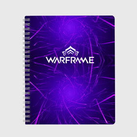 Тетрадь с принтом Warframe в городе Новоалтайск, 100% бумага | 48 листов, плотность листов — 60 г/м2, плотность картонной обложки — 250 г/м2. Листы скреплены сбоку удобной пружинной спиралью. Уголки страниц и обложки скругленные. Цвет линий — светло-серый
 | warframe | warframe fortuna | warframe market | warframe лотос | warframe прайм | warframe сталкер | варфрейм