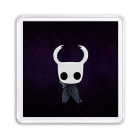Магнит 55*55 с принтом Hollow Knight в городе Новоалтайск, Пластик | Размер: 65*65 мм; Размер печати: 55*55 мм | Тематика изображения на принте: hollow knight | детская | для детей | игра | компьютерная игра | королевство | рыцарь | темный рыцарь | холлов кнайт | экшен